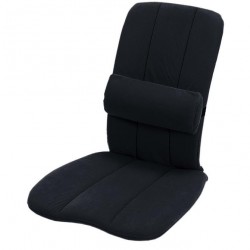 COUSSIN DORSABACK NOIR Bien assis partout, en voiture comme à la maison-1290