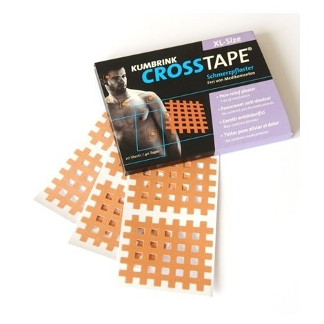 CROSS TAPE® 20 feuilles x2 TailleXL CONTRE Pb MUSCULAIRES CIRCULATOIRES-2832