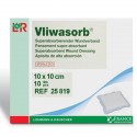 Pansement Vliwasorb® super-absorbant 10x10cm Stérile Emballage individuel-25819