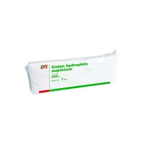 Coton 250 grammes coton hydrophyle chirurgical - 81071