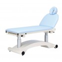 Divan dermatologie Ovalia Sellerie Classique Hauteur 48 à 88 cm - OVALIA85+14-SC