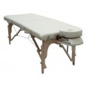 Table de massage "WOOD" pliable à hauteur variable de 60 à 79 cm - WOOD
